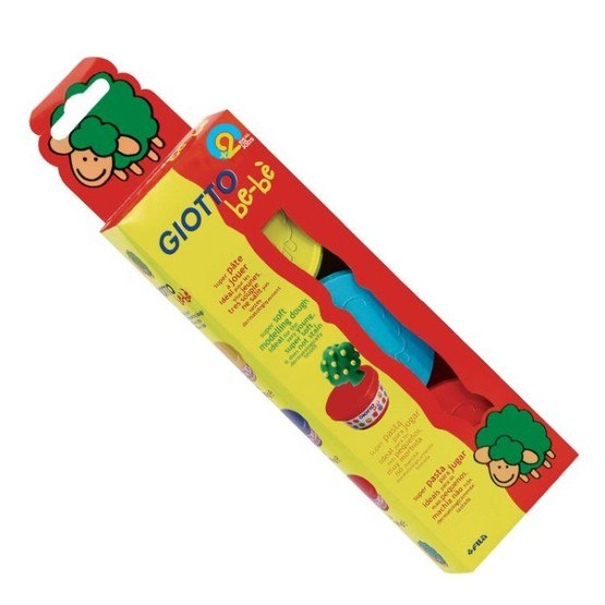 Giotto, Bebè Modellera 3-pack Gul/Blå & Röd