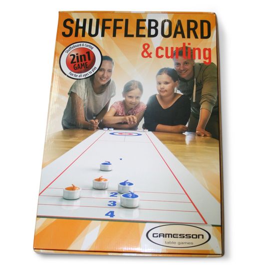 Gamesson, 2 in 1 Shuffleboard and Curling