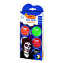 Jovi - Ansiktsfärg Halloween Kit 6 Burkar 8Ml Med Borste Och 2 Skedar