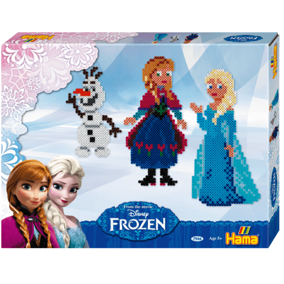 Hama, Midi Gift box 4000 st - Disney Frozen
