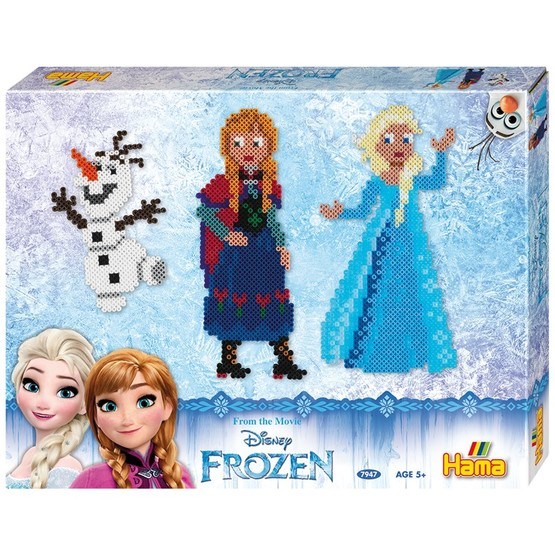 Hama, Midi Pärlor - Gift box Disney Frozen 4000 st