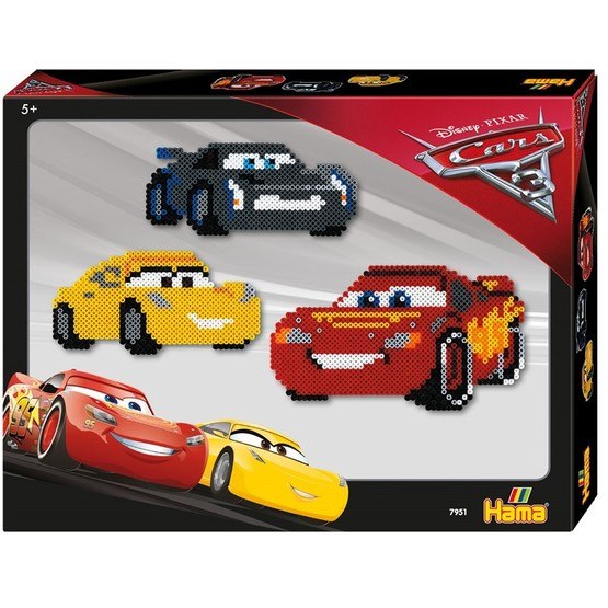 Hama, Midi Pärlor - Gift box Disney Cars 3 - 4000 st