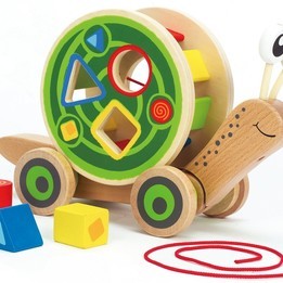 Hape, Sortering & Dragsnigel