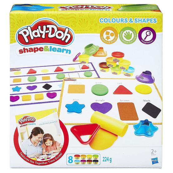 Play-Doh, Shape & Learn - Färger & former