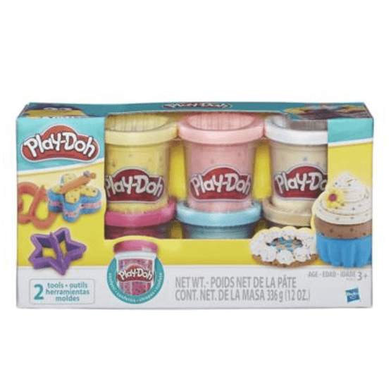 Play-Doh, Konfettilera, 6-pack