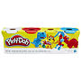 Play Doh, 4 st Klassiska Färger
