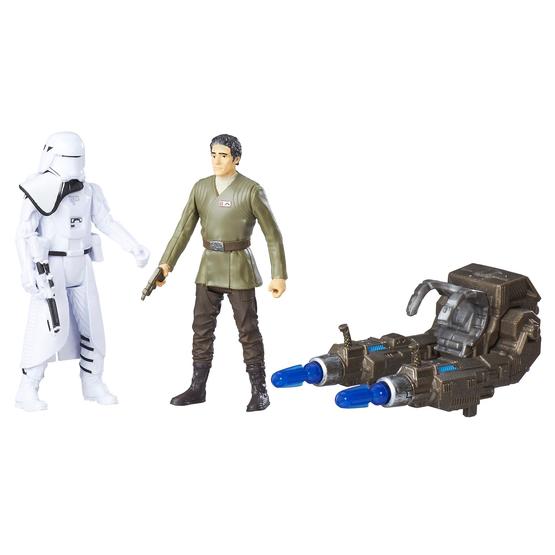 Star Wars, Snowtrooper Officer & Poe Dameron Deluxe Figures, 2-pack