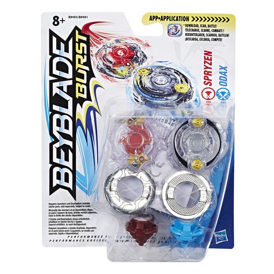 Beyblade, Burst Dual Pack - Spryzen & Odax