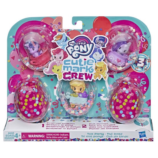 My Little Pony, Cutie Mark Crew - Tea Party - 5-pack