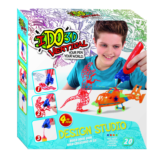 IDO3D, 3D Penna, Design Studio, Wild fun