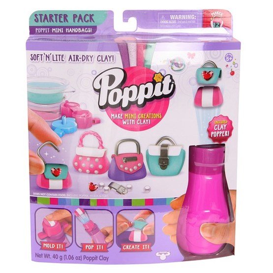 Poppit, Startpack med popper - handväskor