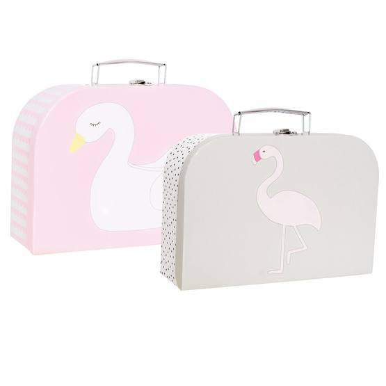 Jabadabado, Pappväska svan & flamingo