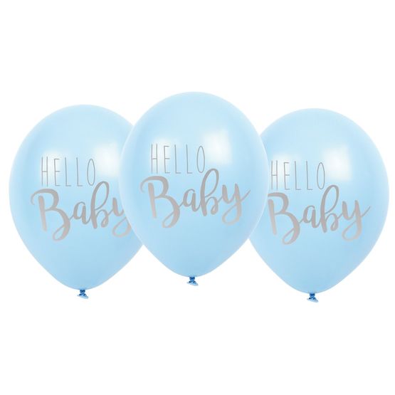 JaBaDaBaDo, Ballonger hello baby blå
