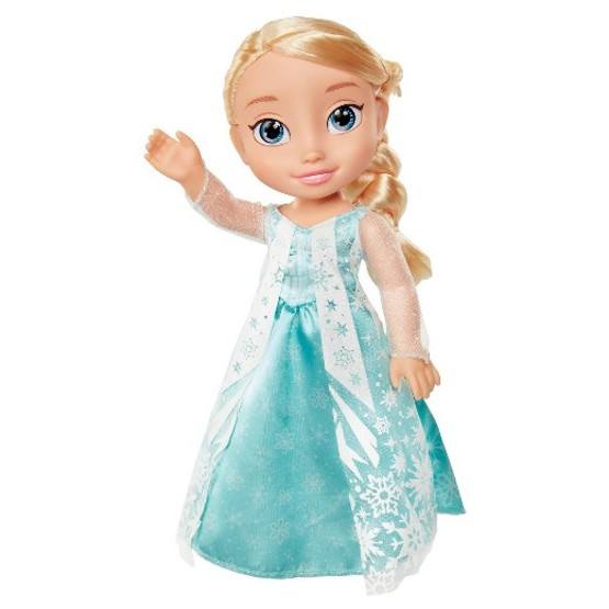 Disney Frozen, Elsa Toddler med glittercape 35 cm