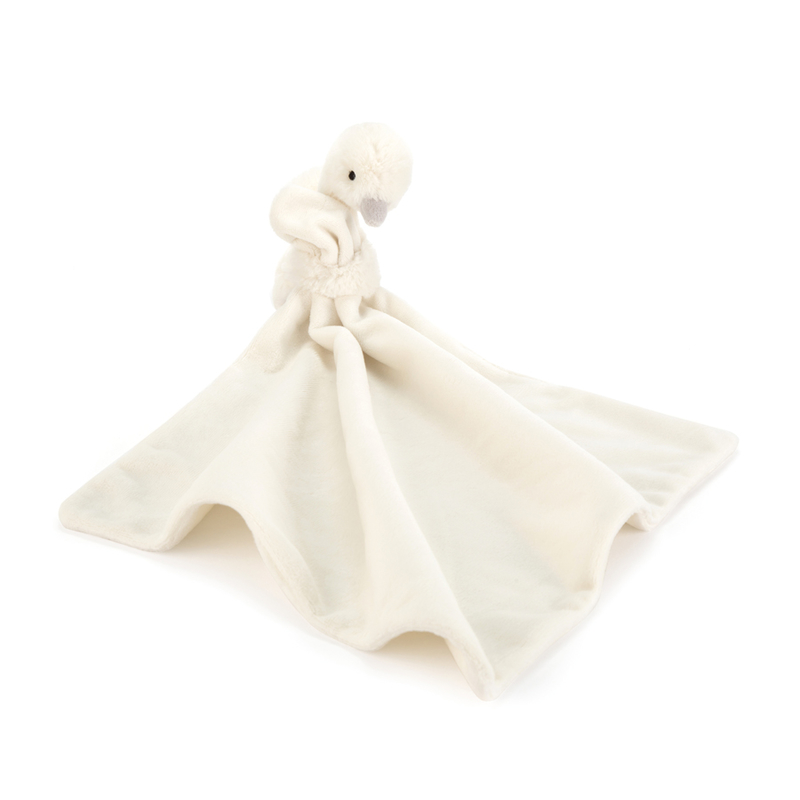 Jellycat Syllabub Grey Swan Soother