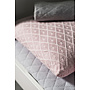 Jollein, Kuddöverdrag - Diamond knit 50x50 cm vintage rosa