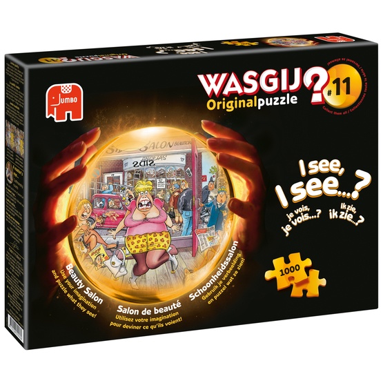 Jumbo, Wasgij-pussel, Skönhetssalong 1000 delar