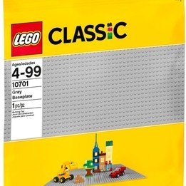 LEGO Classic - Grå basplatta 10701