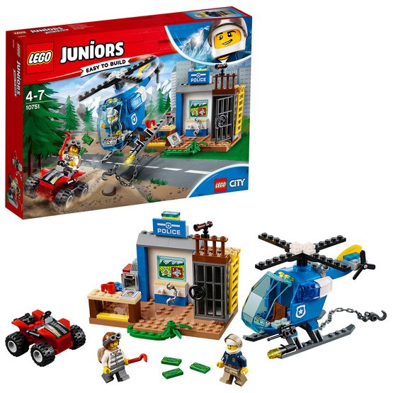 LEGO Juniors 10751, Polisjakt på berget