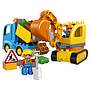 LEGO DUPLO Town 10812, Lastbil och grävmaskin