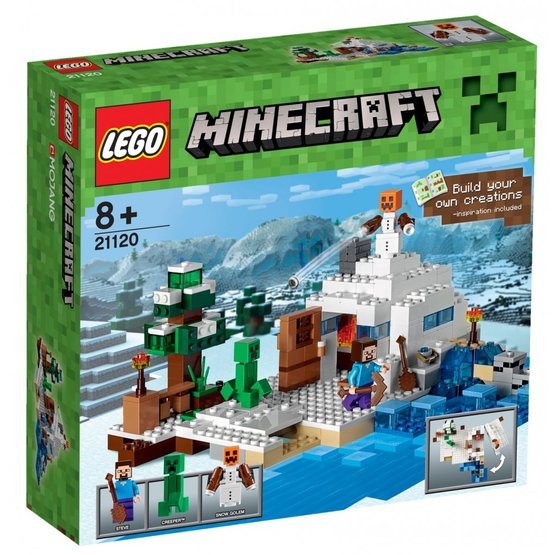 LEGO Minecraft 21120, Gömstället i snön