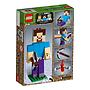 LEGO Minecraft 21148, BigFig Steve med papegoja