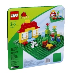 LEGO DUPLO - Stor Grön Byggplatta 2304