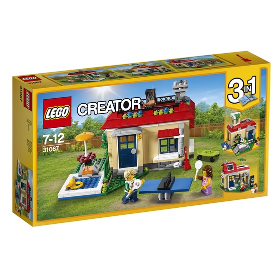 LEGO Creator 31067, Semester vid poolen modulset
