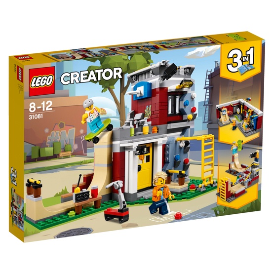 LEGO Creator 31081, Modular – Skateboardhus