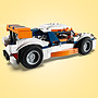 LEGO Creator 31089, Orange racerbil