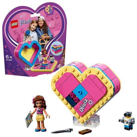 LEGO Friends 41357, Olivias hjärtask