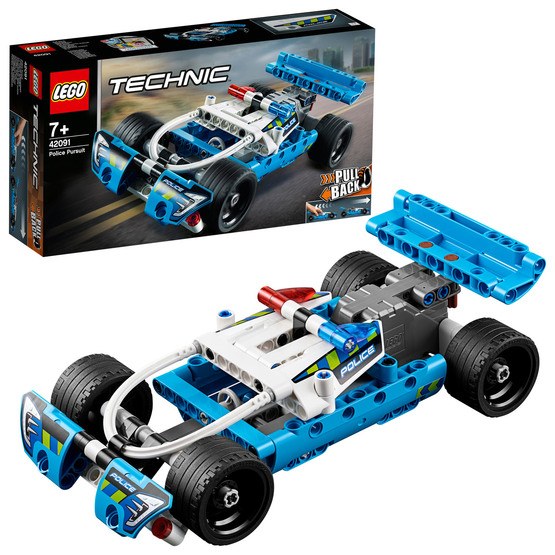 LEGO Technic 42091, Polisjakt