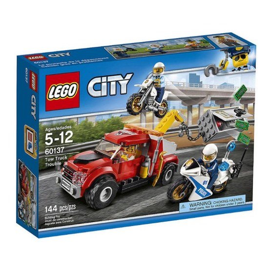 LEGO City Police 60137, Trubbel med bärgningsbil