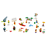 LEGO City Town 60153, Figurpaket – Kul på stranden
