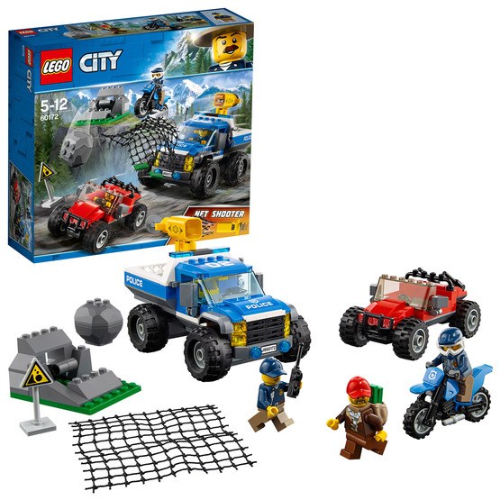 LEGO City Police 60172, Polisjakt på berget