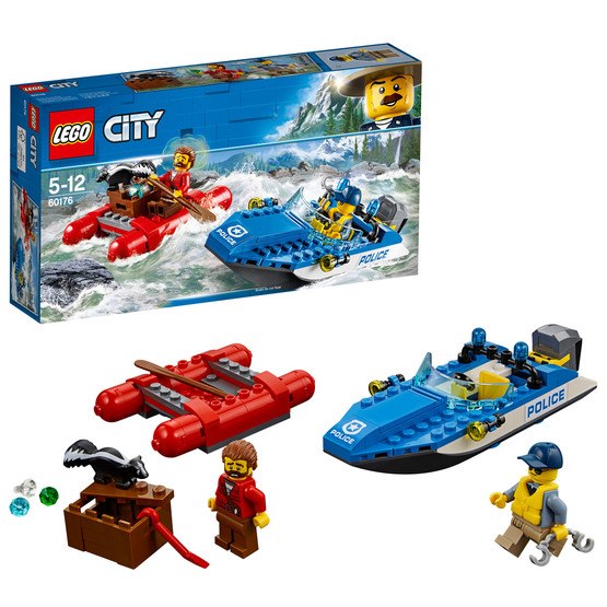 LEGO City Police 60176, Vild flodflykt