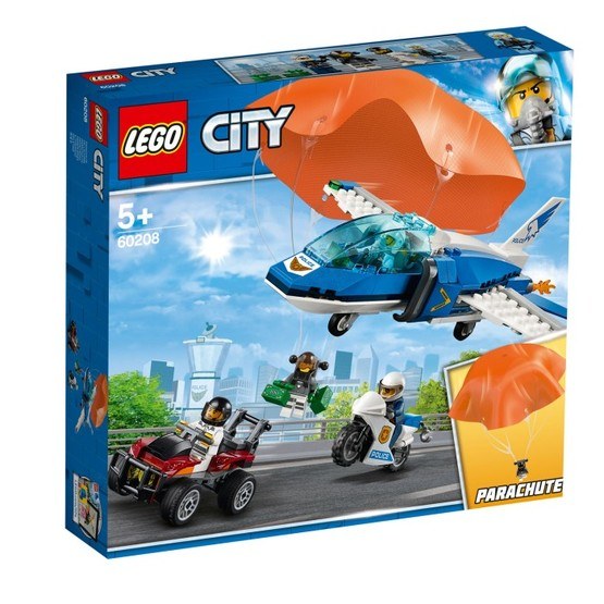 LEGO City Police 60208 - Luftpolisens fallskärmsarrest