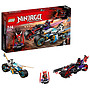 LEGO Ninjago 70639, Gaturace med motorcyklar