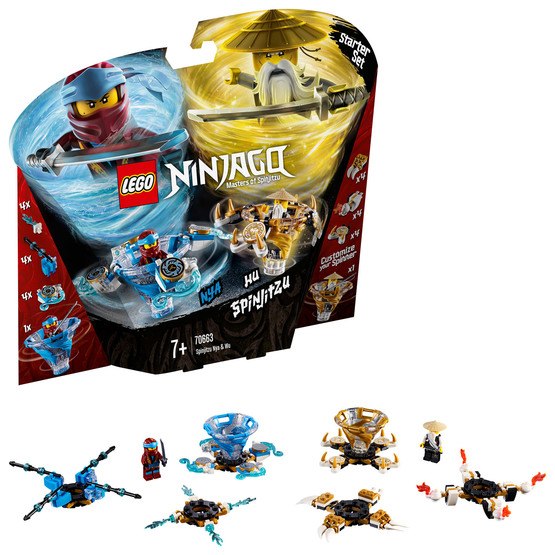 LEGO Ninjago 70663, Spinjitzu Nya & Wu