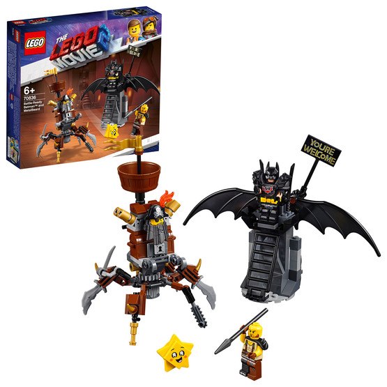 LEGO The Movie 70836, Metallskägget och Batman redo för strid