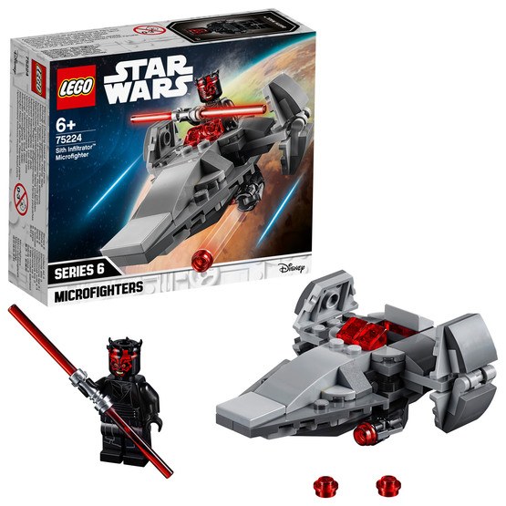 LEGO Star Wars 75224, Sith Infiltrator Microfighter