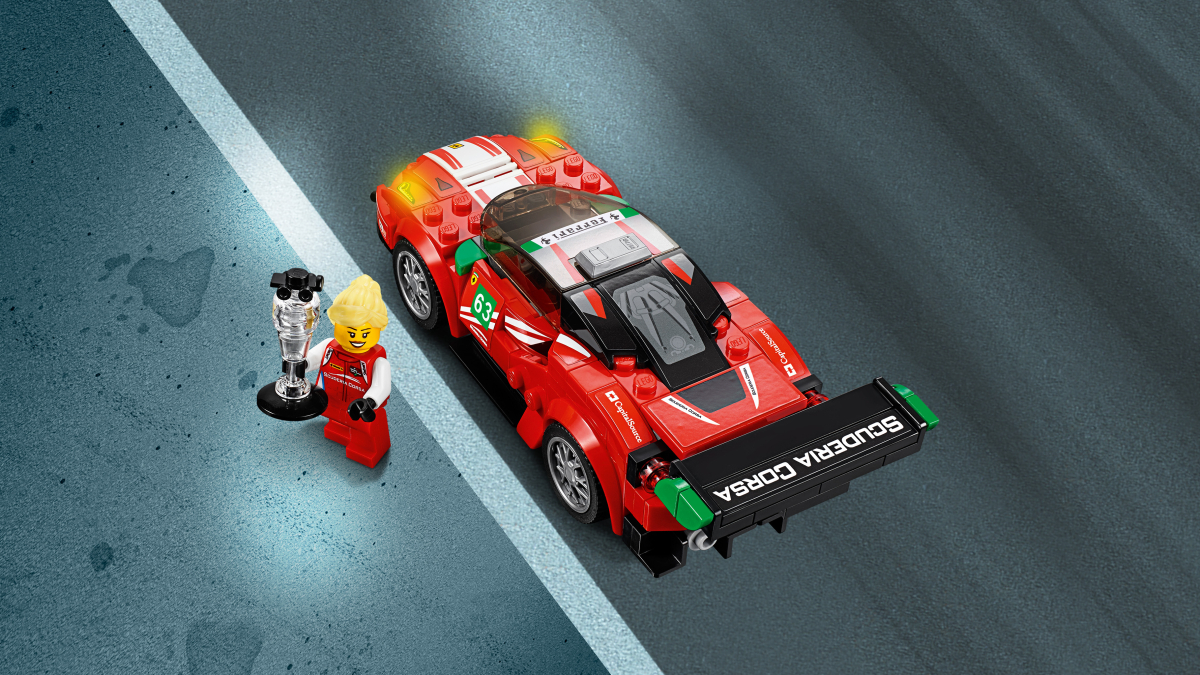 LEGO Speed Champions - Ferrari 488 GT3 Scuderia Corsa 75886