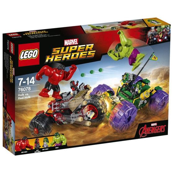 LEGO Super Heroes 76078, Hulk mot Red Hulk