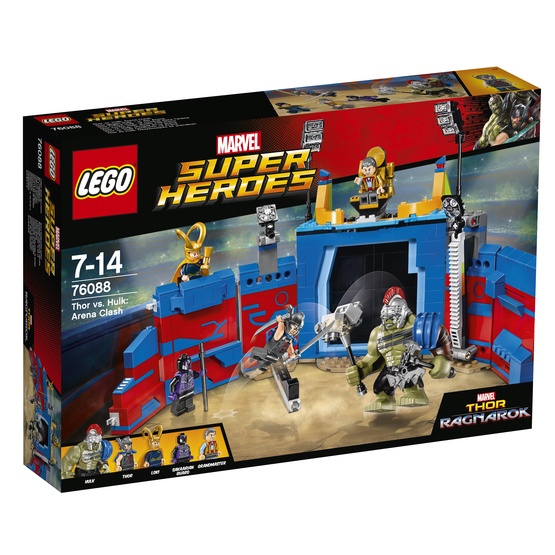 LEGO Super Heroes 76088, Thor mot Hulk: arenadrabbning