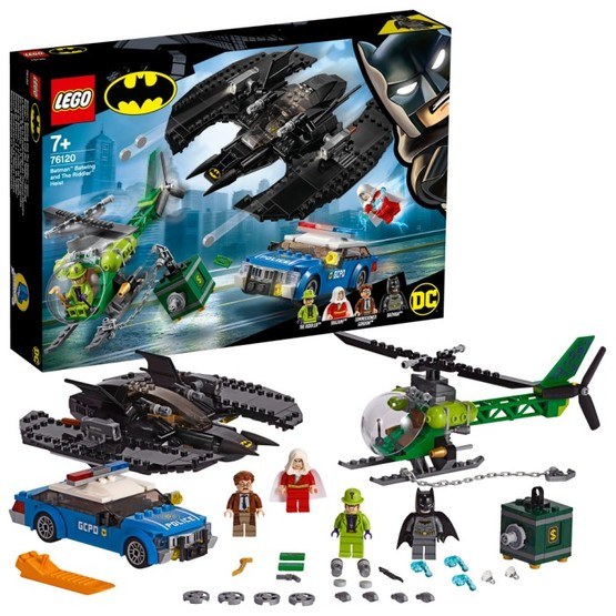 LEGO Super Heroes 76120 - Batmans Batwing och Gåtans kupp