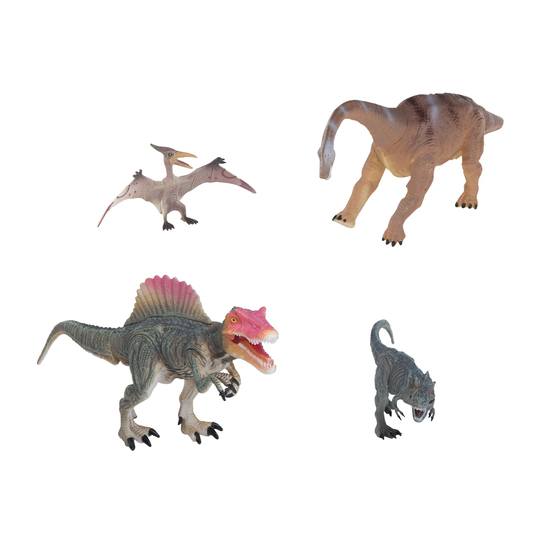 Presentförpackning med dinosaurier - grå