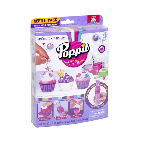 Poppit, Tema refill - Cupcakes