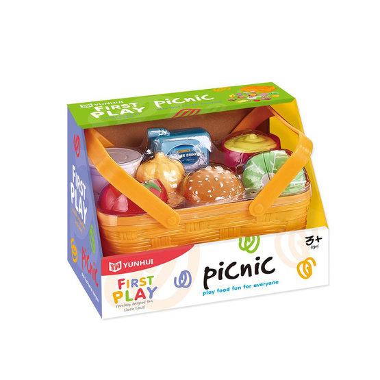 Picknickkorg med mat