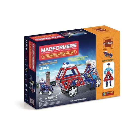 Magformers, XL Cruiser - Emergency 33-delar
