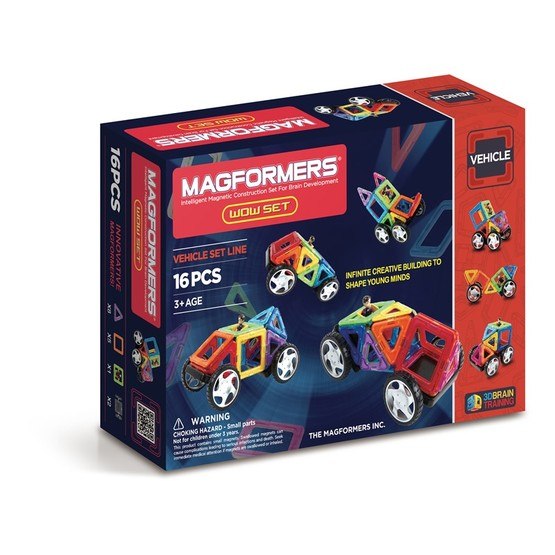 Magformers, Vehicle - Wow 16-delar